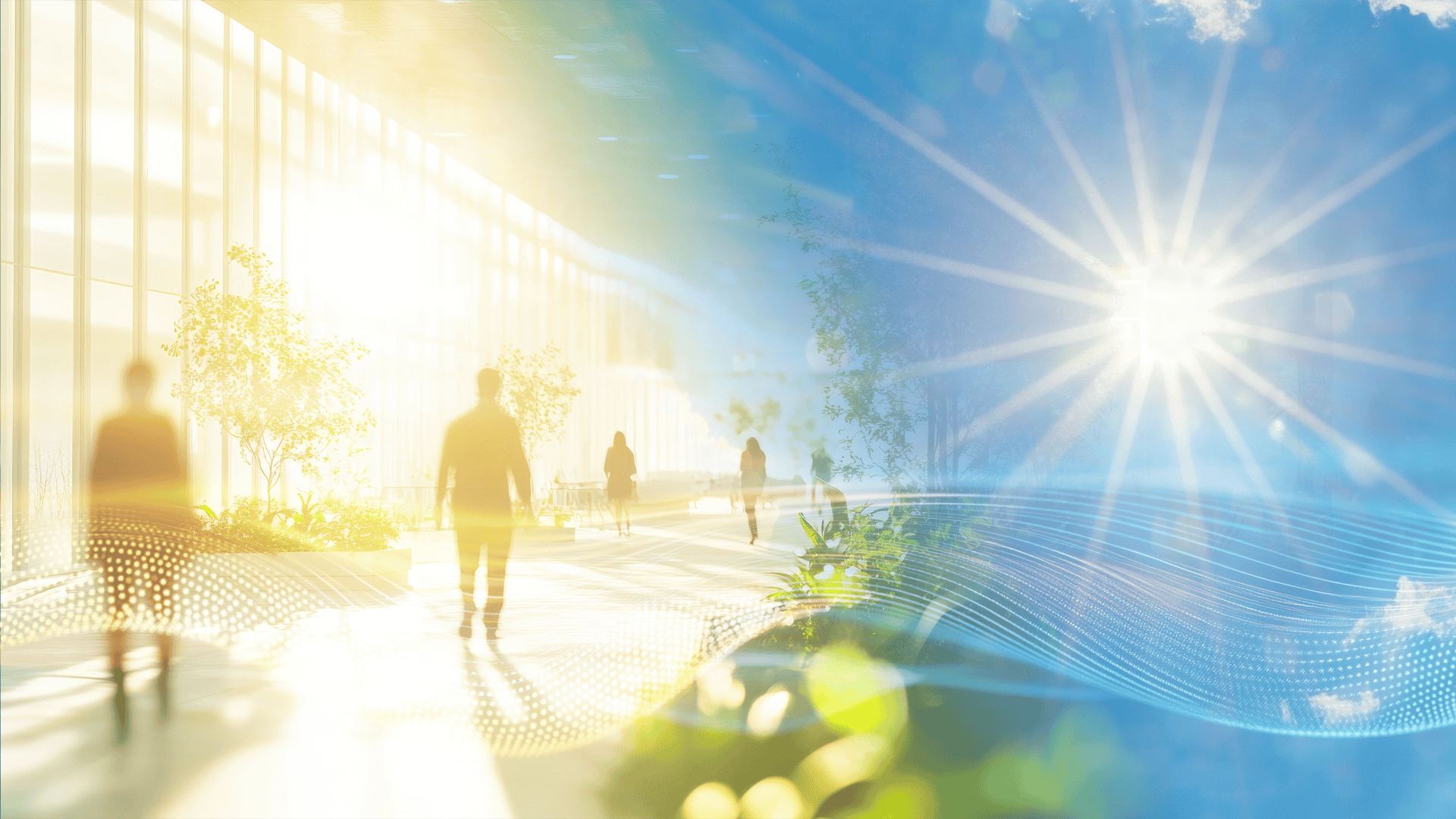 Boosting Productivity with Blue Sky Light